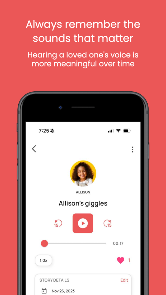 #5. Leaf - Audio Memory App (iOS) 由: True Gift LLC