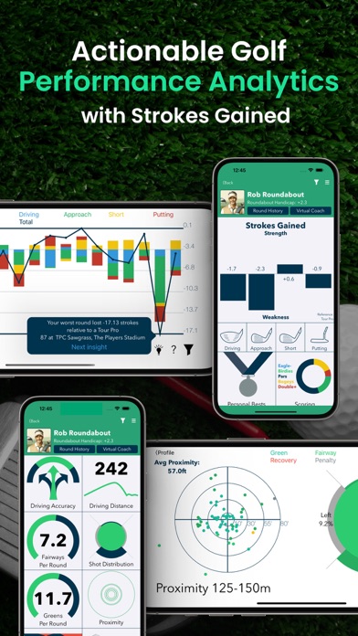 Roundabout - Golf GPS Tracker Screenshot