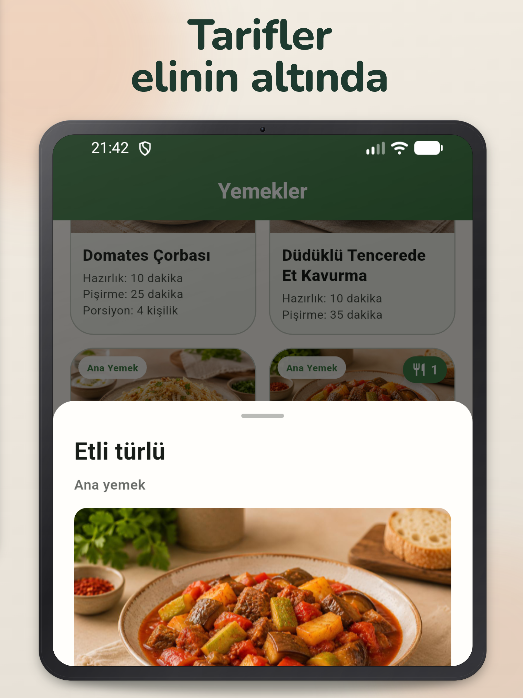 Yemek Vakti screenshot 12