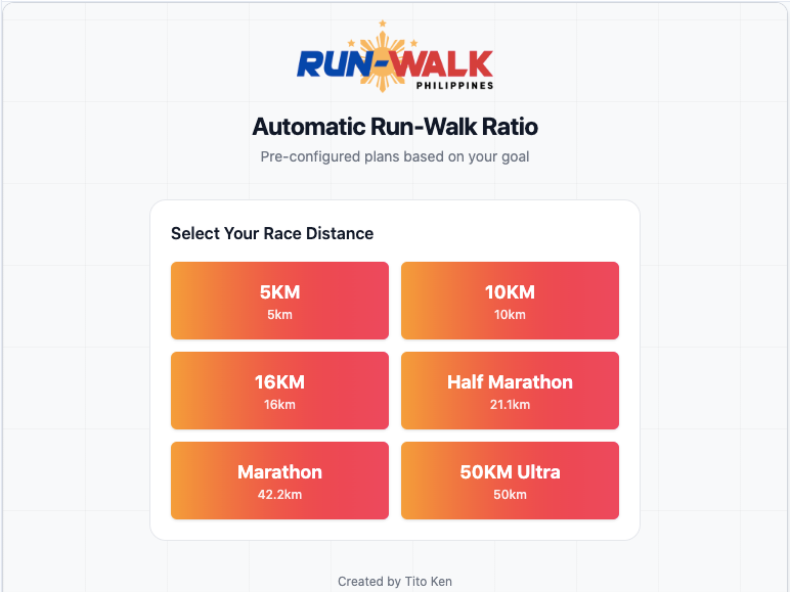 Run-Walk Philippines