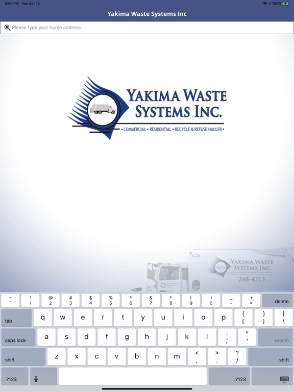 Screenshot #4 pour Yakima Waste Systems Inc
