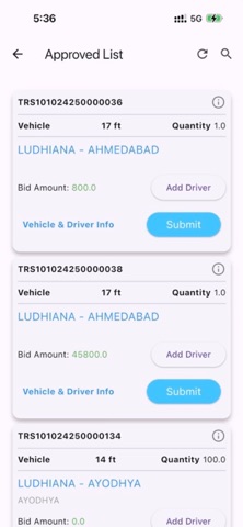 WebxpressBid screenshot