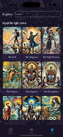 Arcane Tarot screenshot
