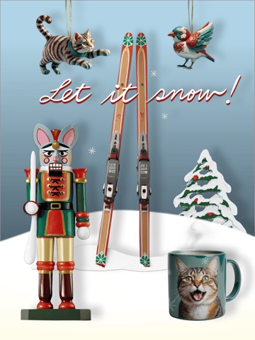 Whiskers and Winter Magic iPad screenshot