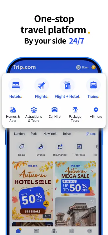 Trip.com: Book Flights, Hotels screenshot 1 of 8