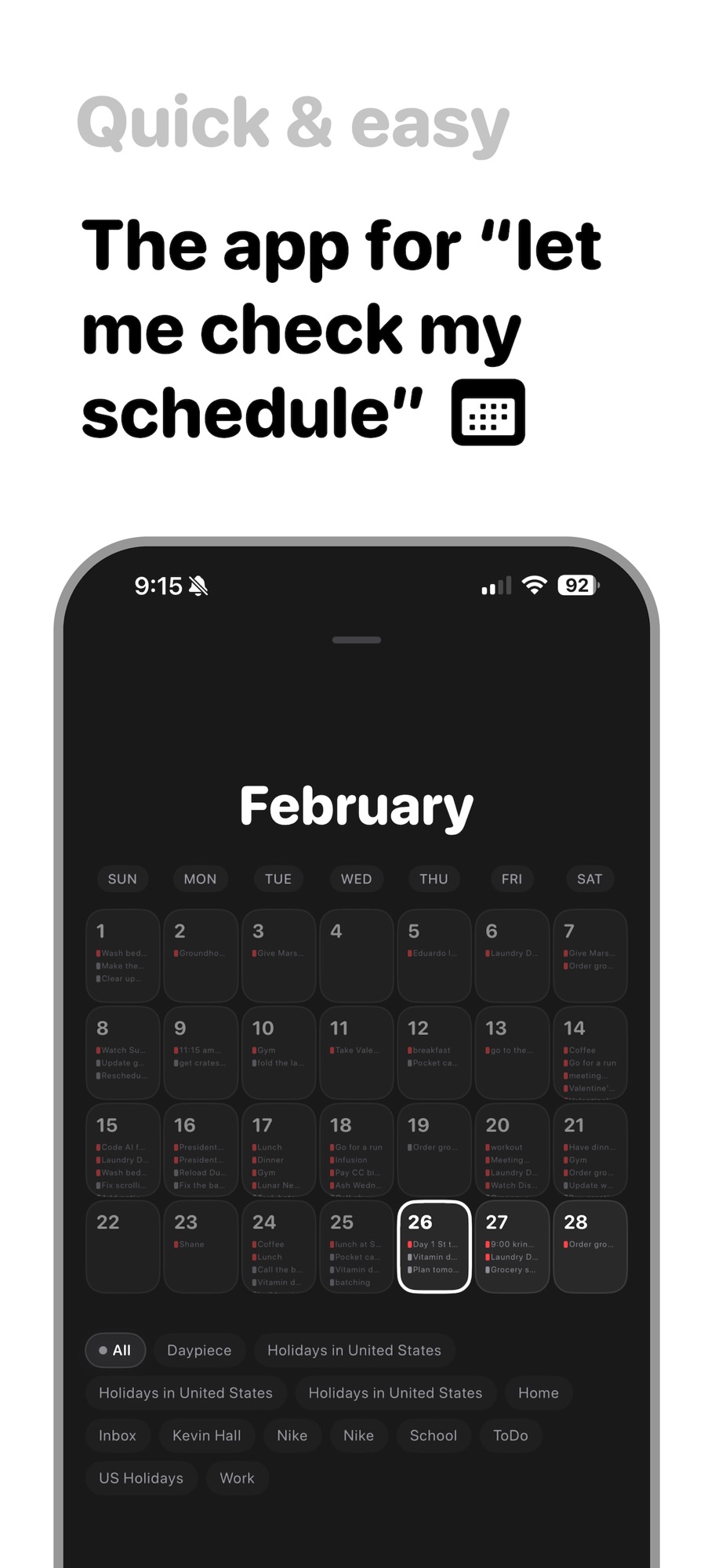 Ai Calendar - Pocket Cal screenshot 7