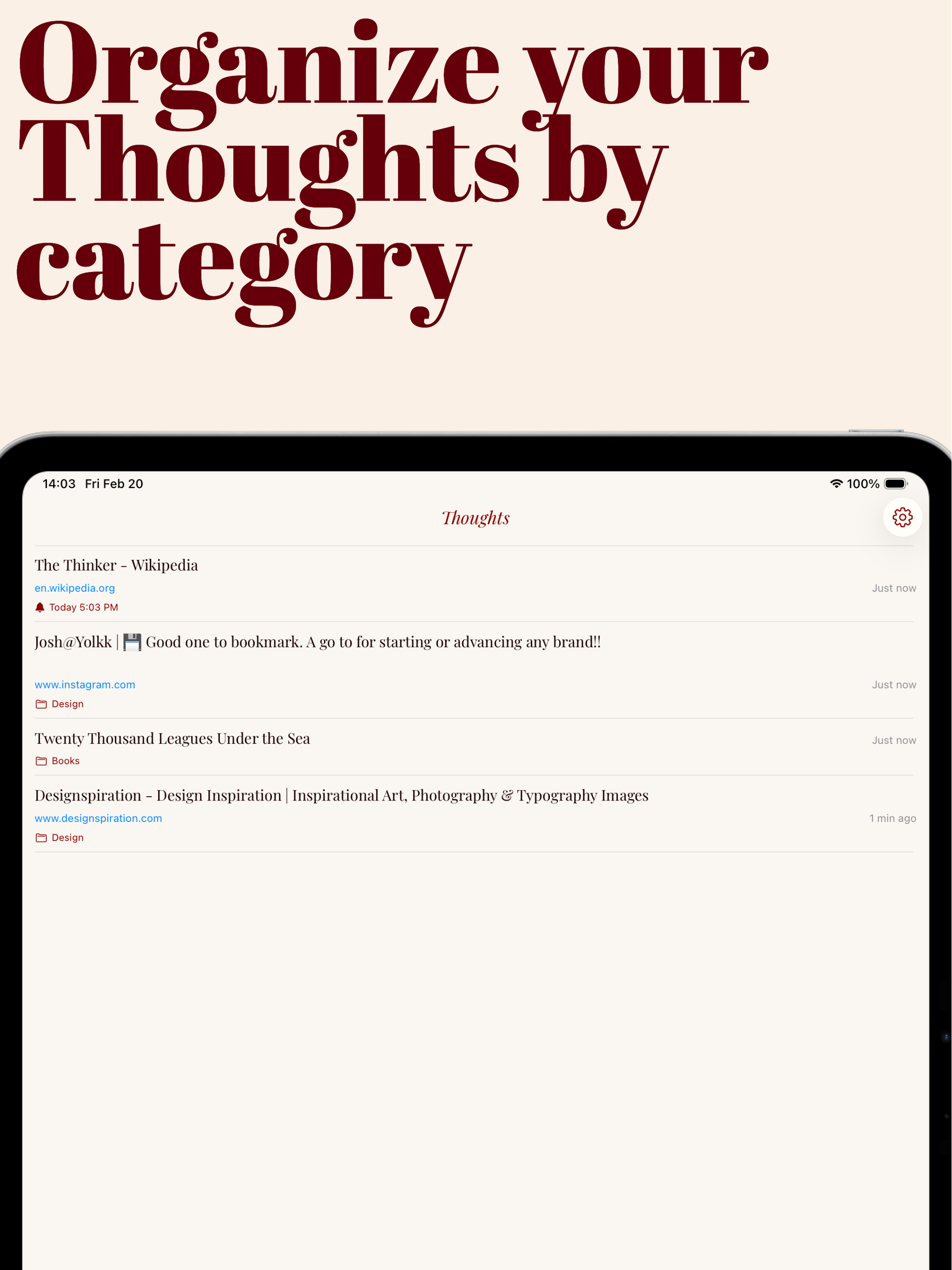Thoughts - Save It for Later screenshot 6