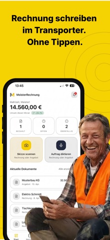 MeisterRechnung: Handwerker screenshot