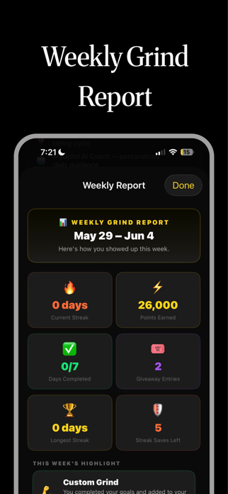 MyGrindAI Screenshot 2 of 5