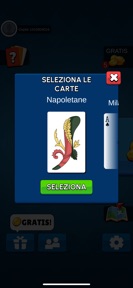 Tressette - carte online screenshot