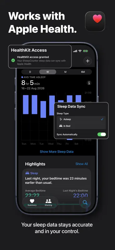 SheepCounter: Sleep Tracker screenshot 3 of 10