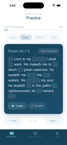 Scripture Practice Screenshot 3 of 3