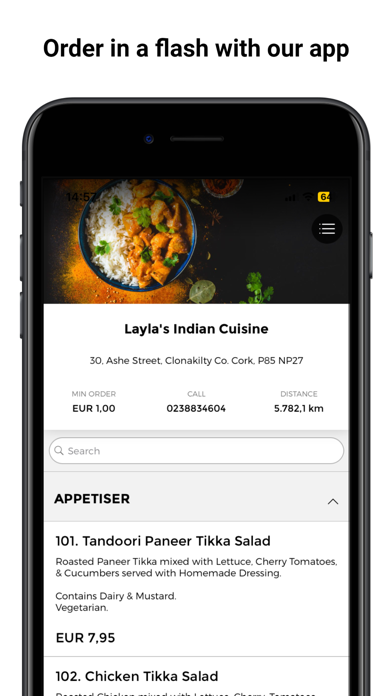 Layla's Indian Cuisine Screenshot