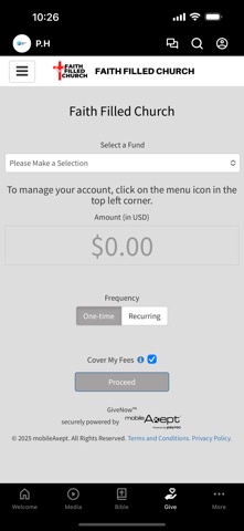 App screenshot