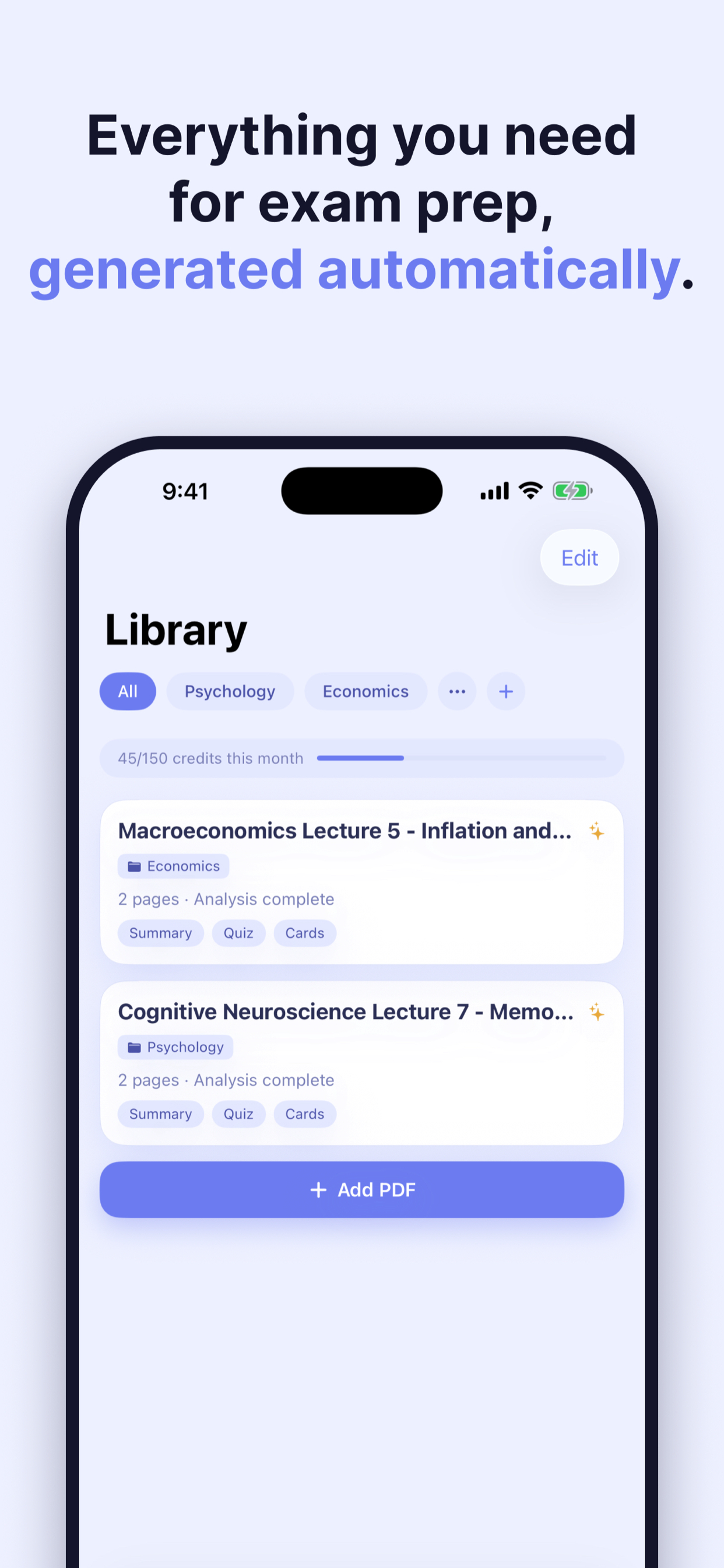 Review Notes - AI Study Helper screenshot 2