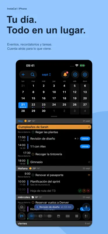 InstaCal: Calendario y Agenda screenshot 1 of 9