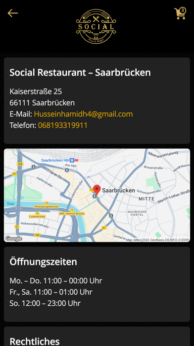 Social Restaurant Saarbrücken screenshot