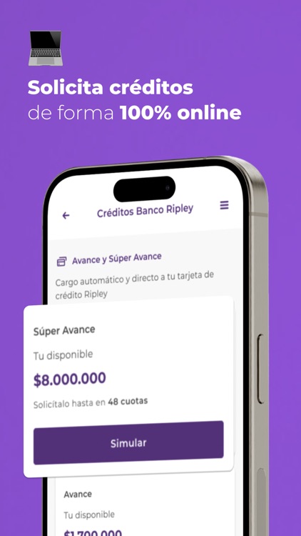 Banco Ripley Chile screenshot-3
