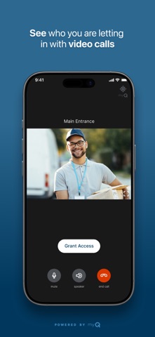 myQ Community iPhone screenshot