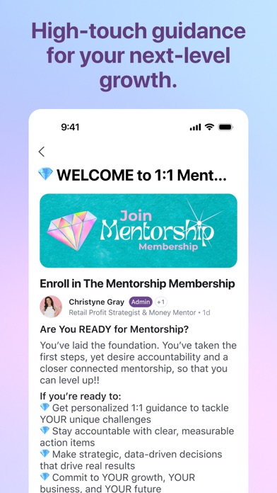 Financially Fabulous iPhone screenshot 7 - Social Networking app
