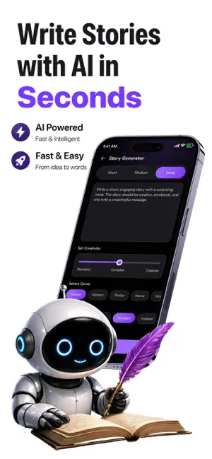 AI Story Generator Write Essay screenshot 1