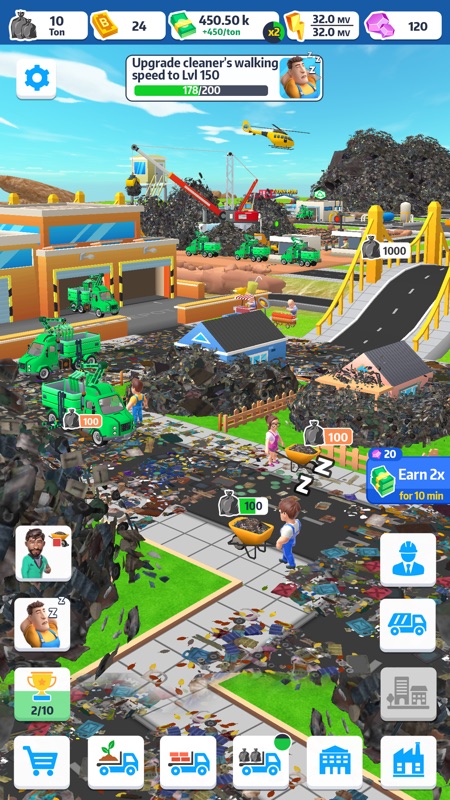 Trash Tycoon Idle Empire screenshot 1