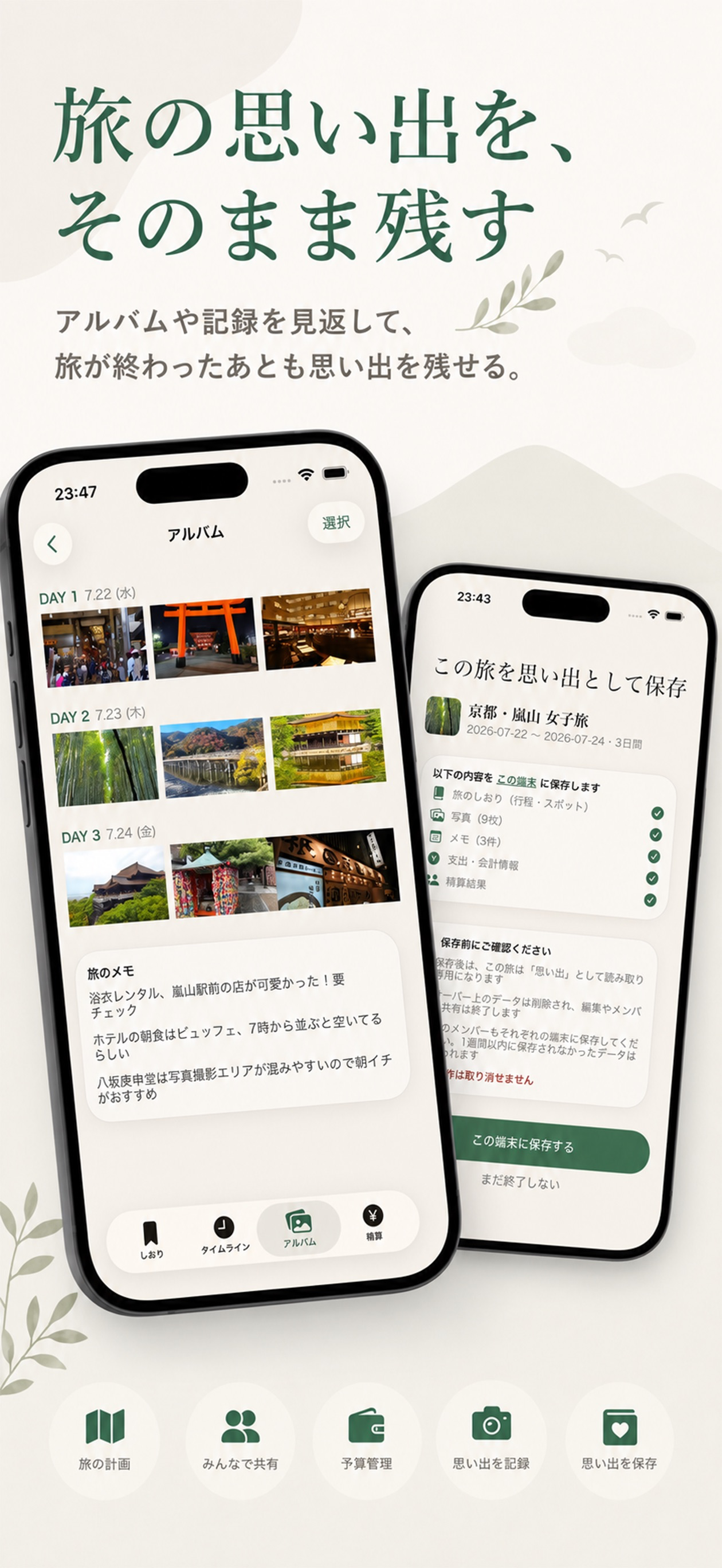 Triply - 友だち旅行のしおり screenshot 6