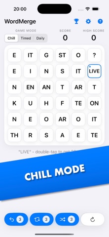 WordMerge Game screenshot