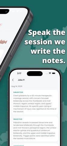Massage Scribe: SOAP Notes Screenshot 3 of 9