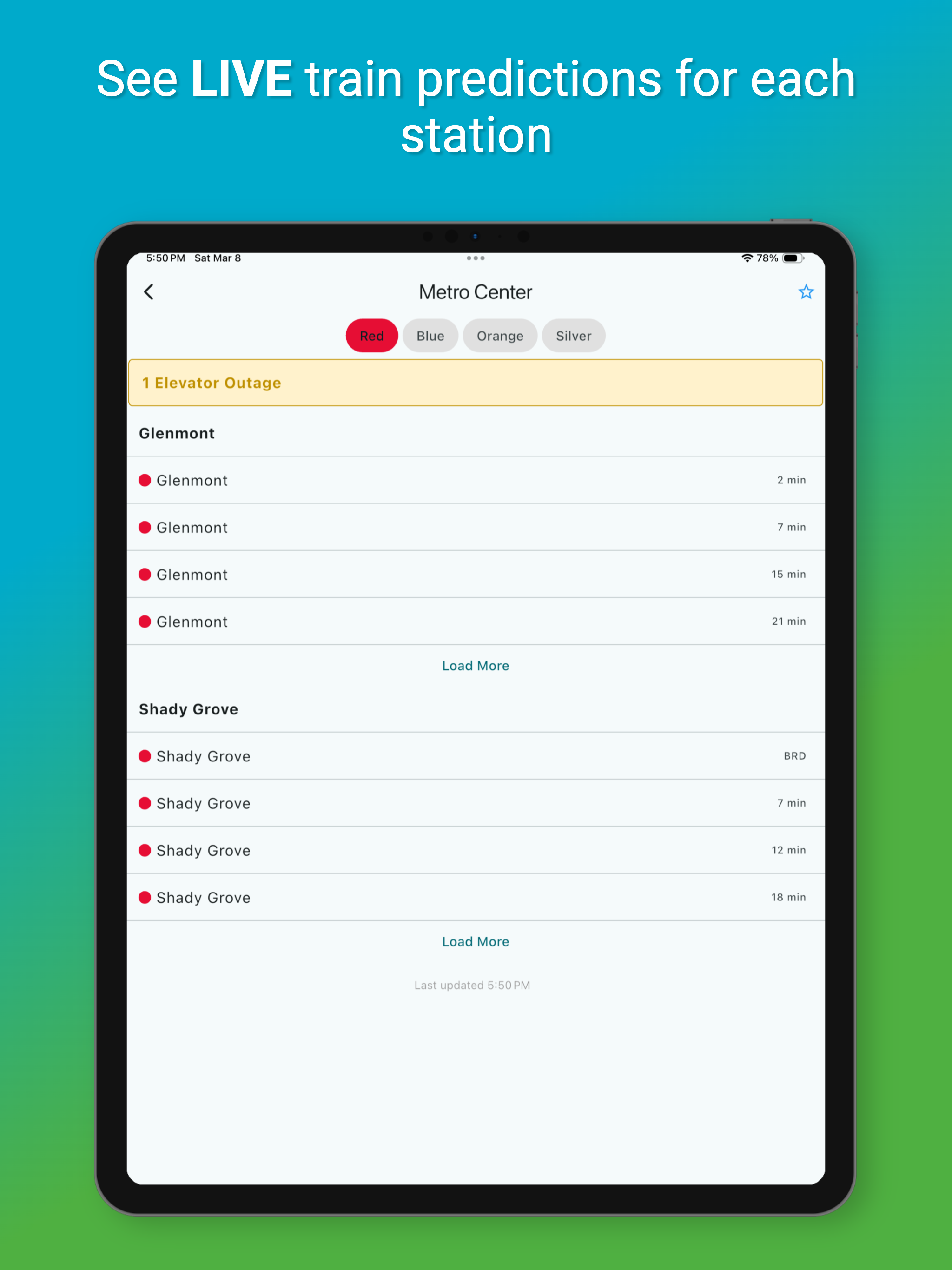 DC Metro Buddy & Train Widget screenshot 11