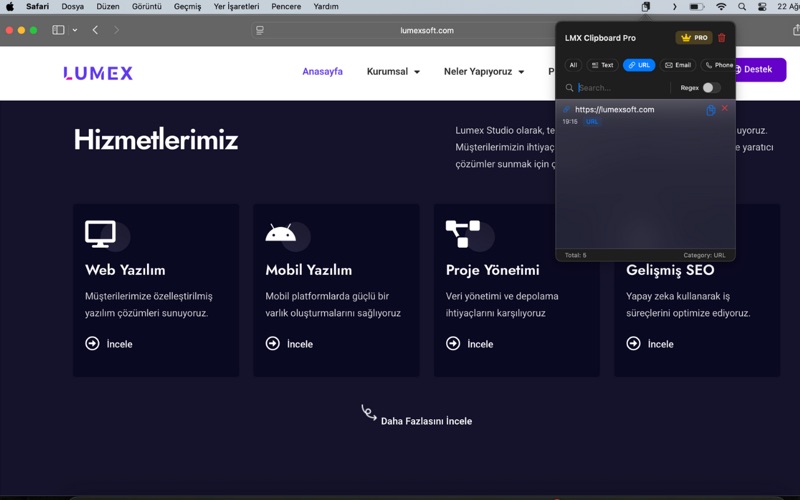 LMX Clipboard Pro screenshot