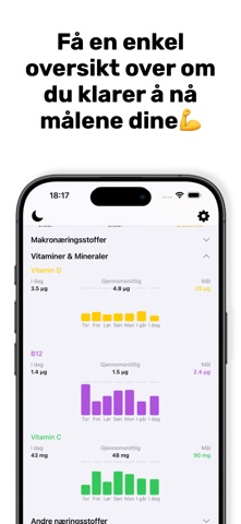 Kalo: Tell kalorier enkelt screenshot