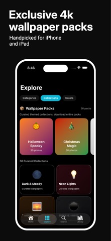 Lume: 4K Wallpapers for iPhone Screenshot 5 of 8
