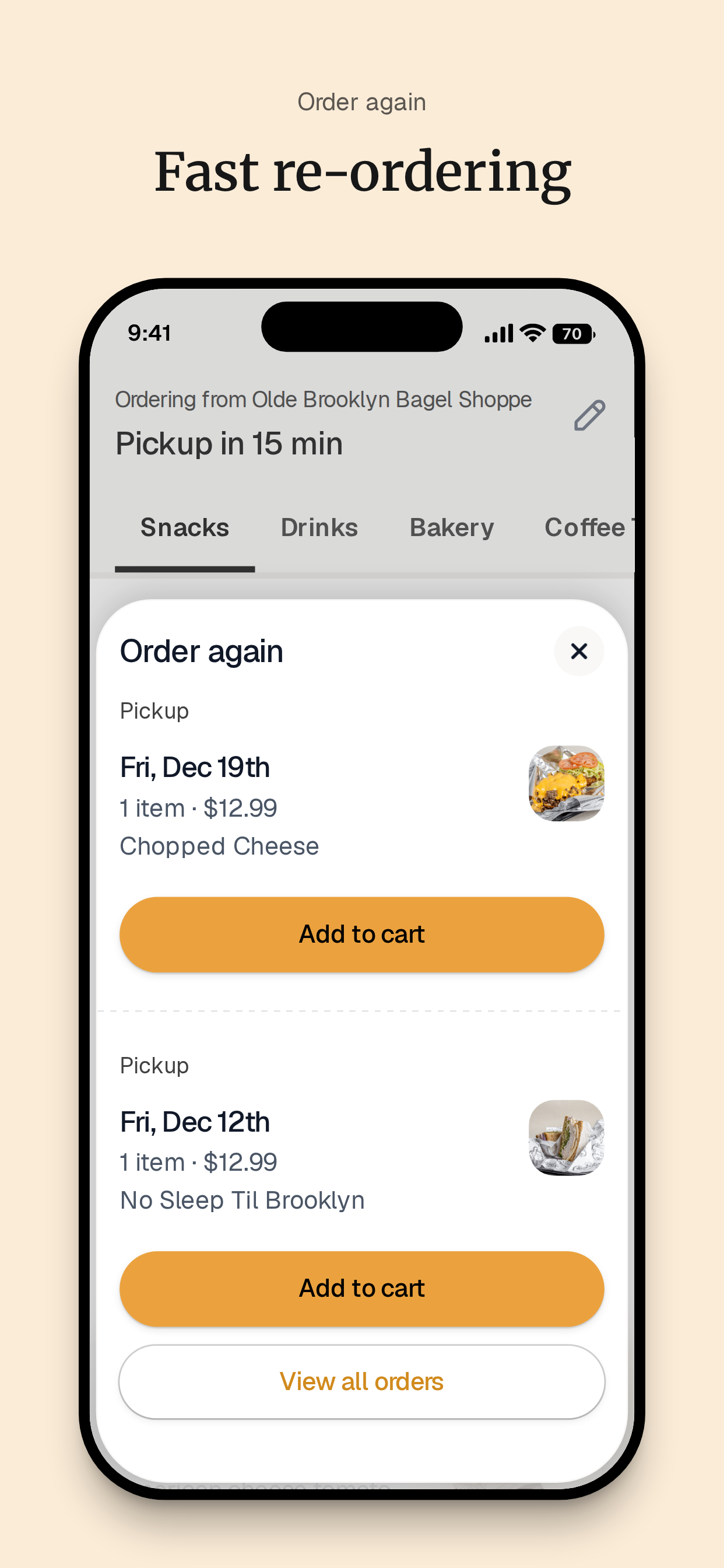 Olde Brooklyn Bagel Shoppe NY screenshot 8