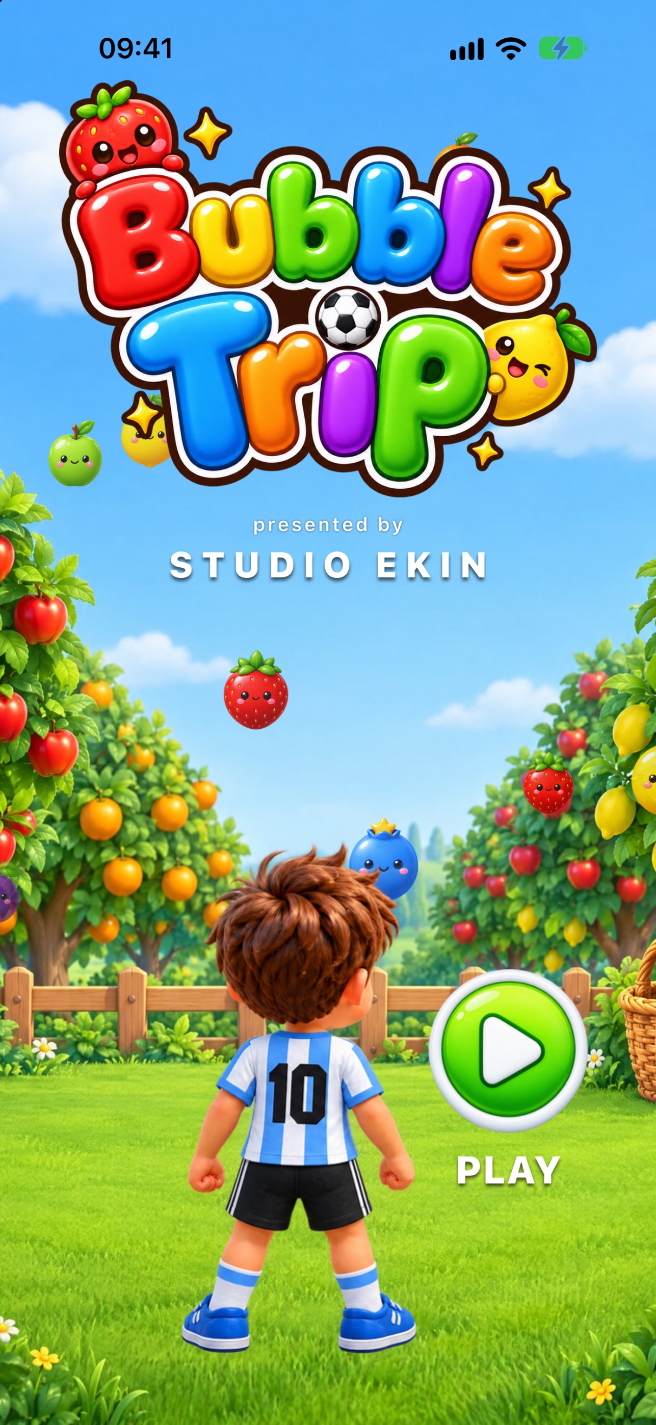 Screenshot 1 of Bubble Trip: Kick Shooter