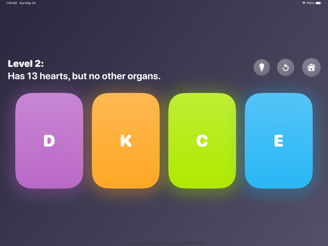 Jumble Joy: Anagrams Word game Screenshot