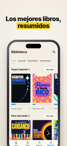 Curva: resúmenes de libros screenshot 1