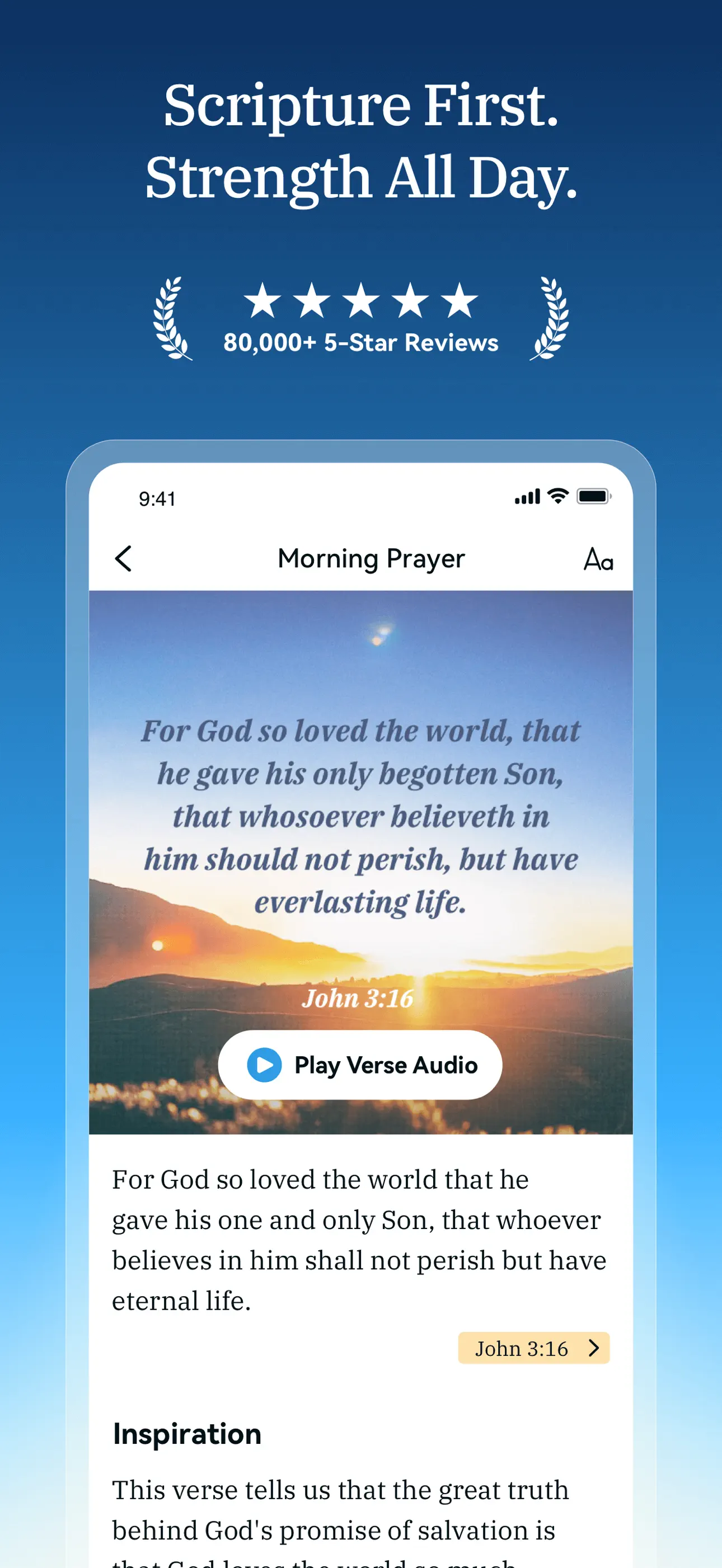 Blessed - Bible verse & Prayer screenshot 1