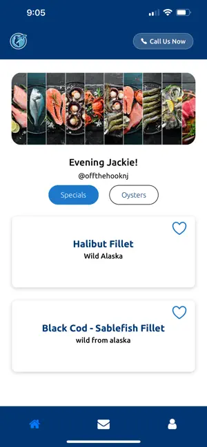 OTH Seafood screenshot 2