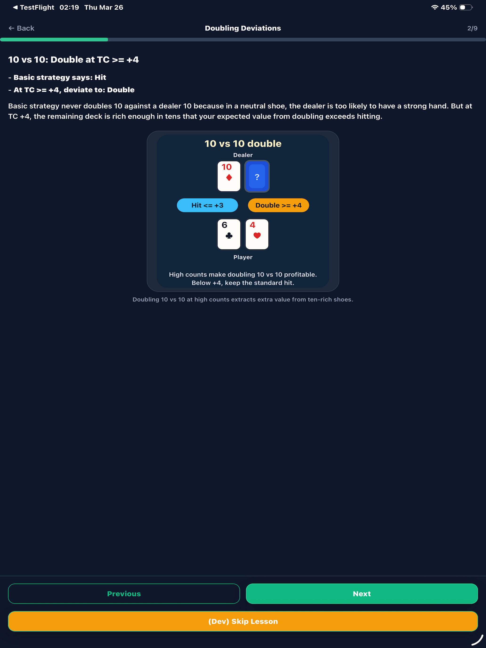 Count Dojo - BJ Card Counting