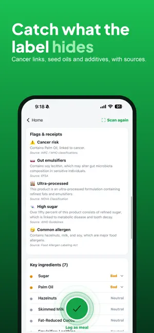 SQAN: AI Food Scanner screenshot 4