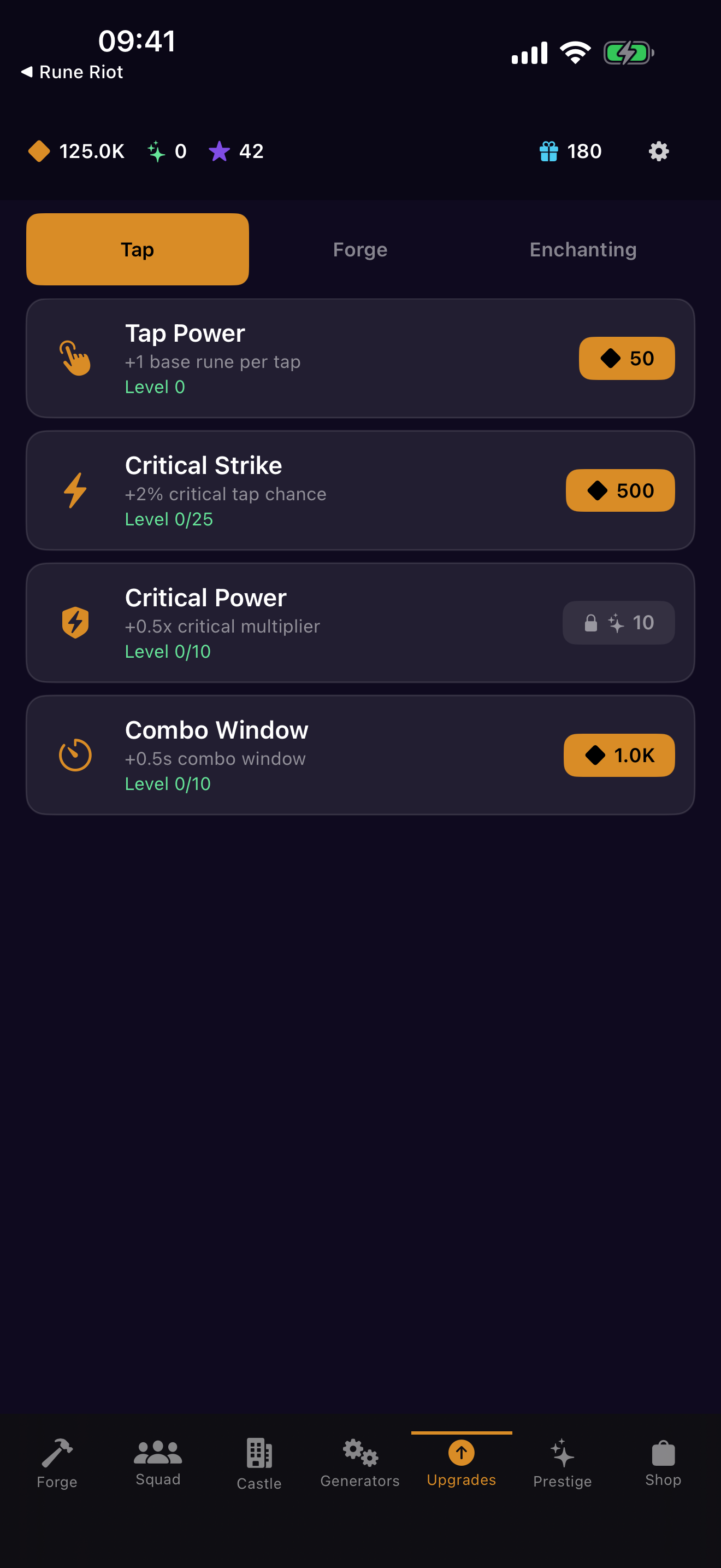 Idle Rune Foundry screenshot 5