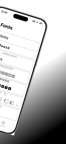 Fonts + Keyboard Screenshot 2 of 3