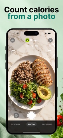 Broqo: Calorie & Macro Tracker Screenshot 2 of 6