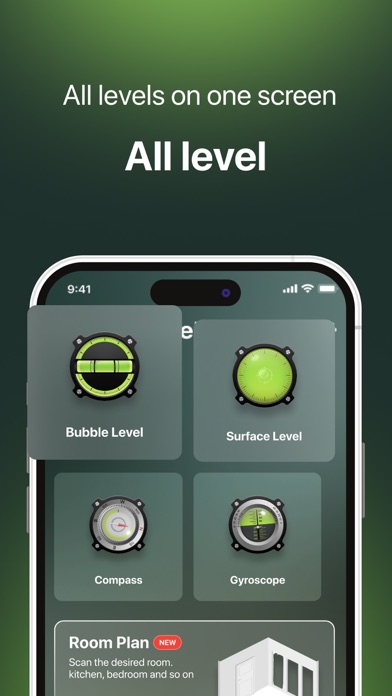 Bubble Level for iPhone Screenshot