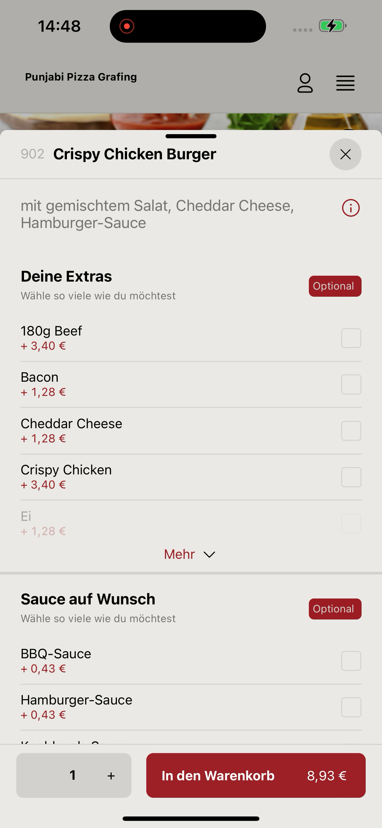 Punjabi Pizza Lieferservice