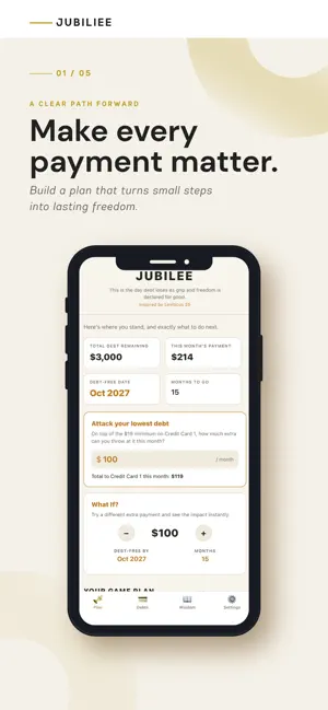 My Jubilee: Debt Snowball screenshot 1