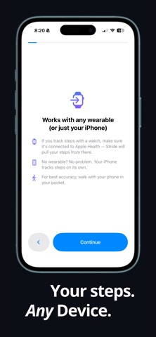 Stride - Walk to Unlock screenshot
