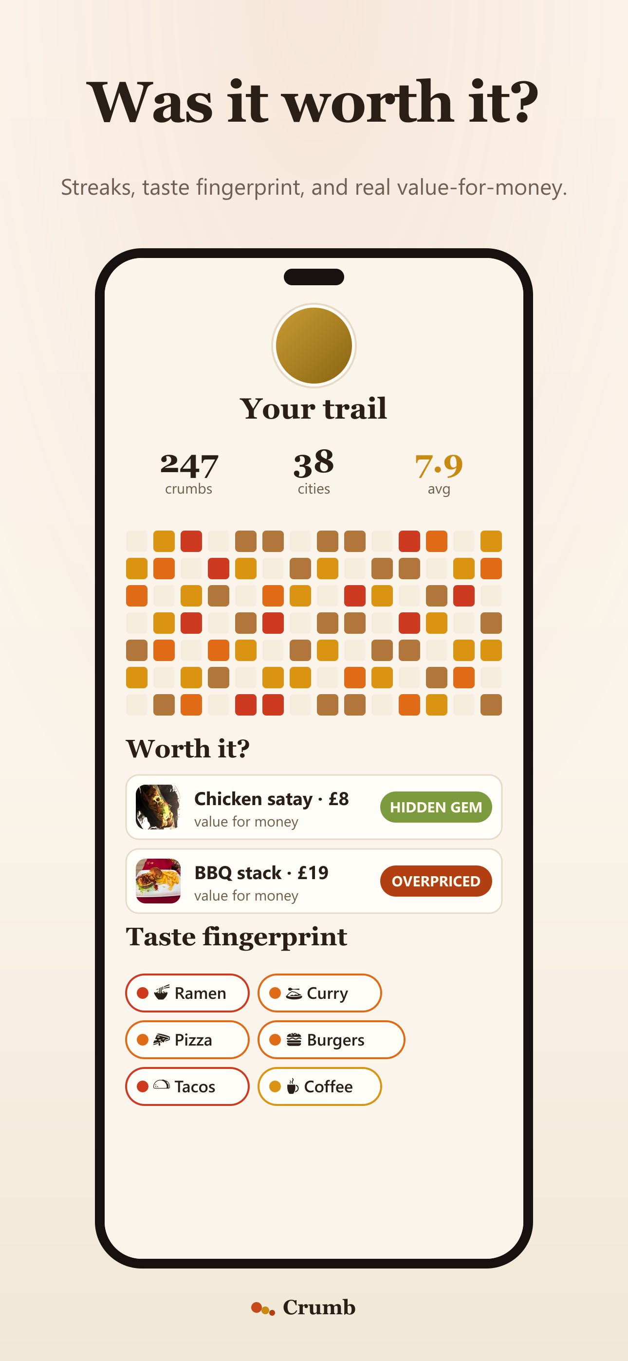 Crumb: Food Map screenshot 5