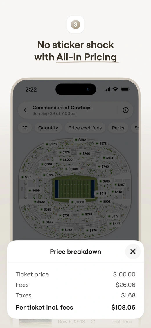 SeatGeek - Buy Event Tickets screenshot 5